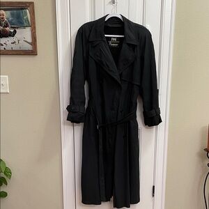 Milano Women's Black Trench Coat